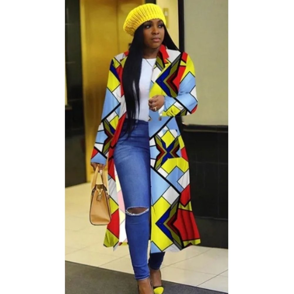 NWT Multicolor Work of Art Jacket - Picture 2 of 2